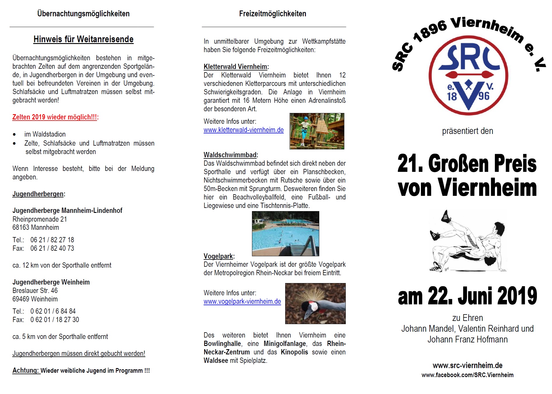 Flyer Großer Preis von Viernheim 2019 Stand 2018.11.21 Seite1